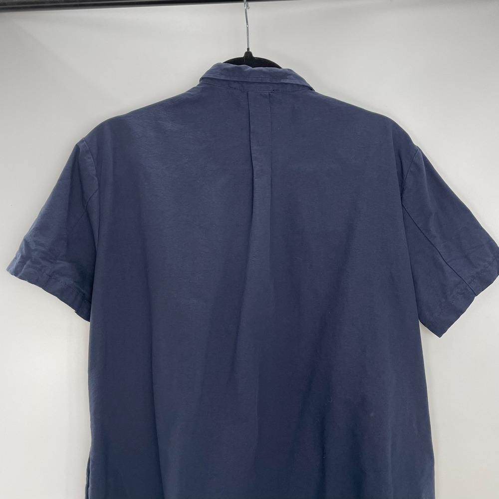 Pomander Place Tuckernuck Navy Shift Dress Medium Coastal Grandmother Preppy Lux - Picture 6 of 11